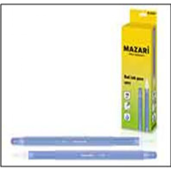 Ручка гелевая "Mazari Lexy" 0.5мм  игольч., синяя 1/50 арт. M-5507*