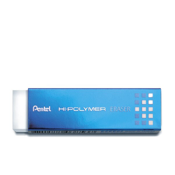 Ластик "Pentel Hi-Polymer Slim  Eraser" тонкий 1/36 арт. EZEE02