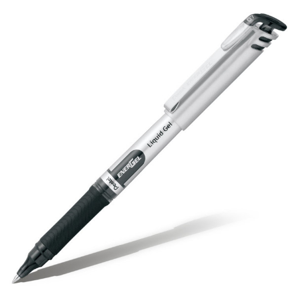 Ручка гелевая "Pentel Energel" 0,7мм одноразовая, черная арт. BL17-A