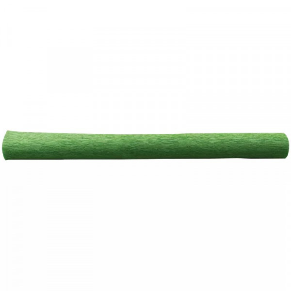 Бумага креповая флористическая "Werola" 50х250 зеленая, 128 г/м2, растяжение 250%, в рулонах 1/5 арт. 170522