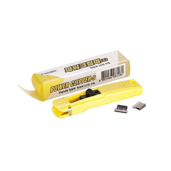 Клиппер для зажимов "Whashin" Power Clipper 13мм желтый  (1/200) арт. 81282