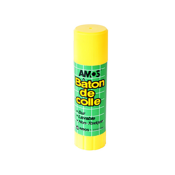 Клей карандаш "Amos" "Glue stick" 35 гр. 12/360 GSW35 арт. GSW35