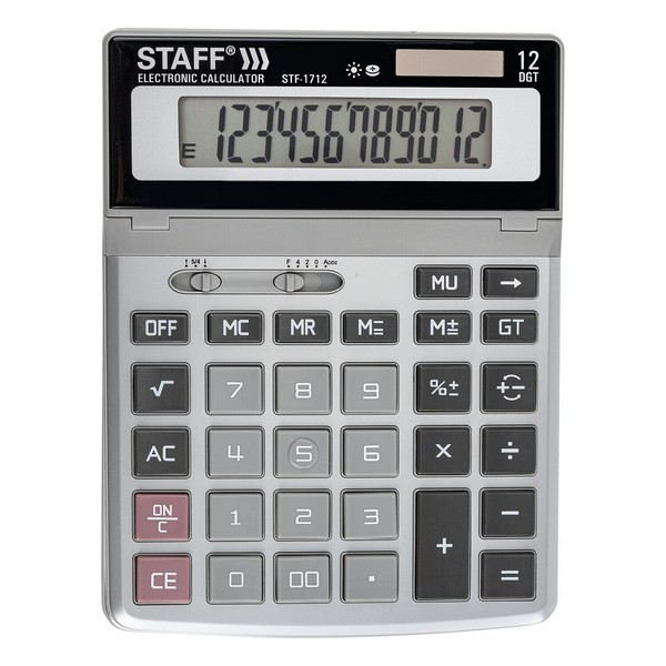 Калькулятор "Staff Plus STF-1712" 12 разрядный арт. 250121