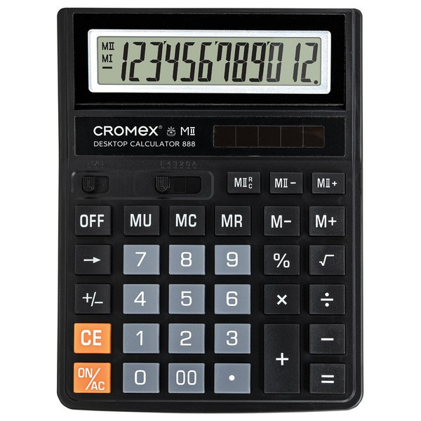 Калькулятор "Cromex 888" 12 разрядный арт. 271728