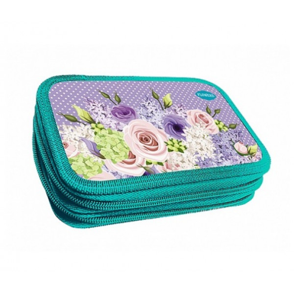 Пенал 2 отд "Канцбург Сирень и розы" лам. 1/36 арт. 30П26_2_1115/2621115