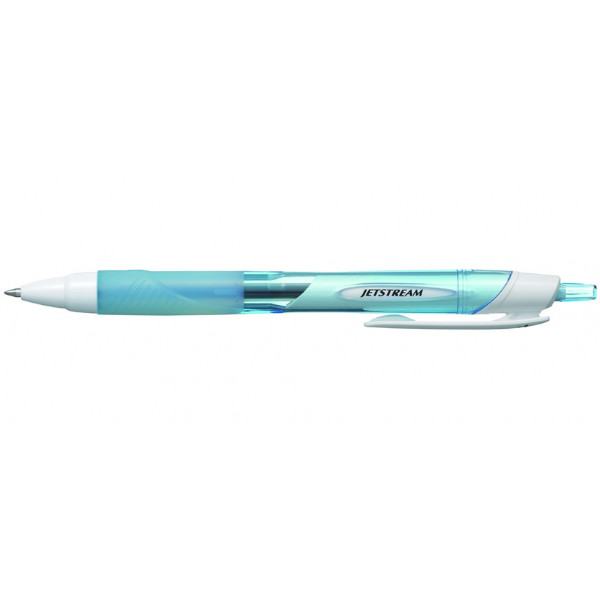 Ручка шарик "Jetstream" 0.7мм автомат быстросох. синяя, корпус голубой арт. SXN-157S