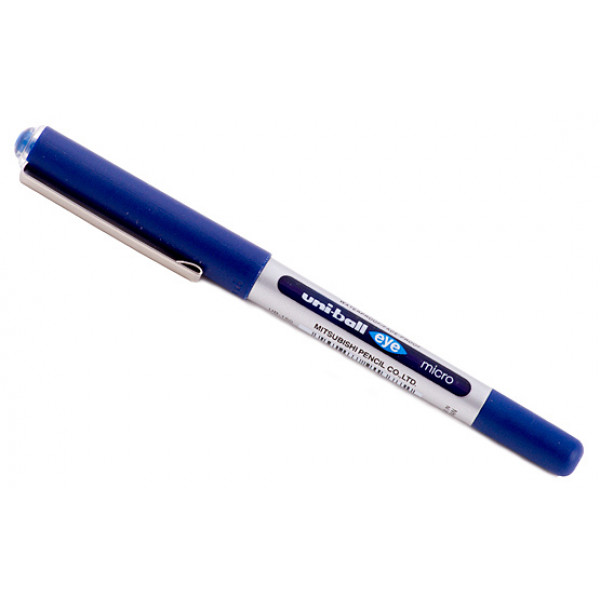 Роллер "Uni-Ball Eye Micro" 0.5мм синий 1/12 арт. UB-150